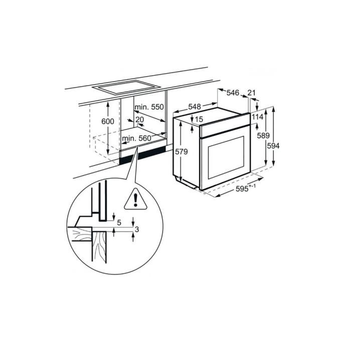 AEG BER455120B