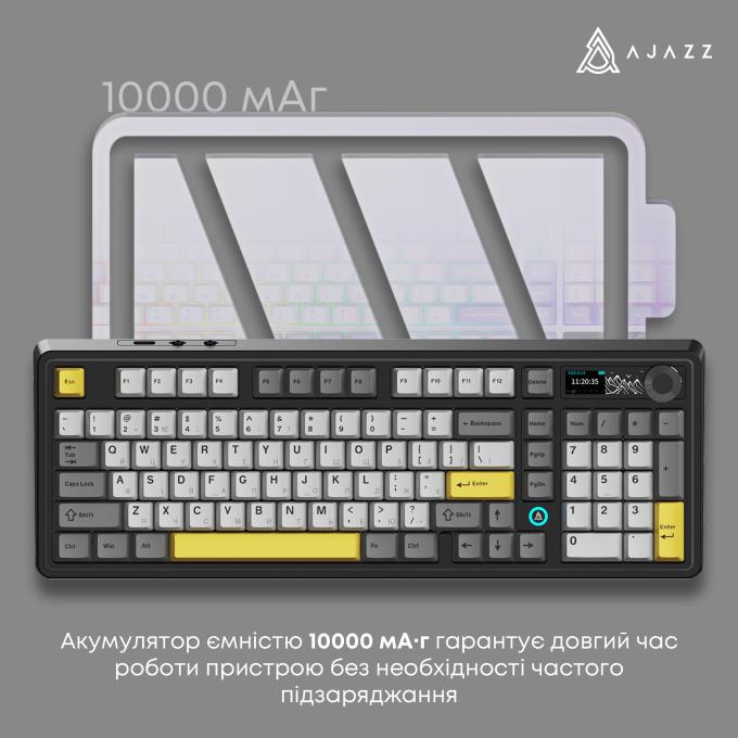 Ajazz AK980-V2-G-BGY