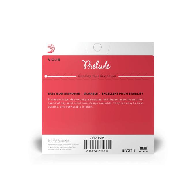 D'Addario J810 1/2M