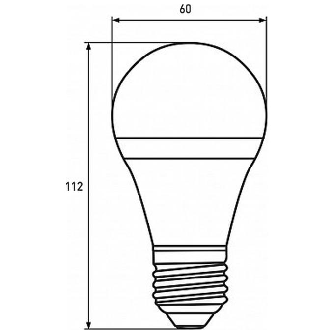 EUROLAMP MLP-LED-A60-08274(Amber)new