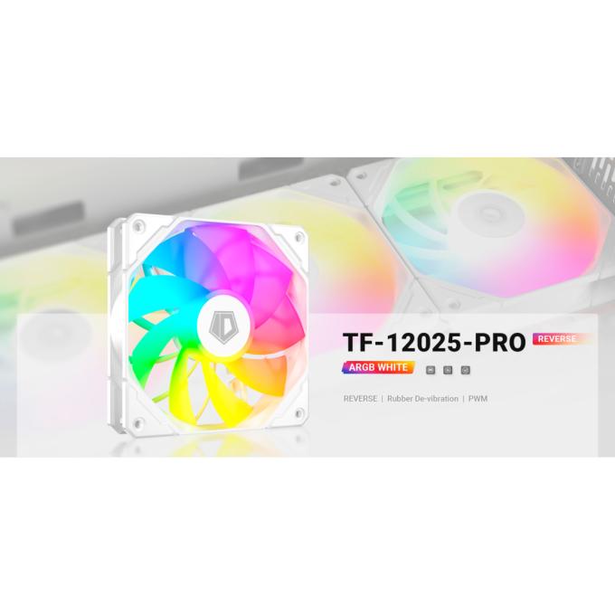 ID-Cooling TF-12025-PRO ARGB REVERSE WHITE