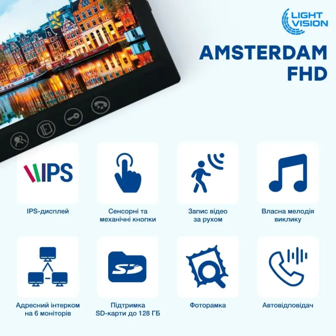 Light Vision AMSTERDAM FHD BLACK