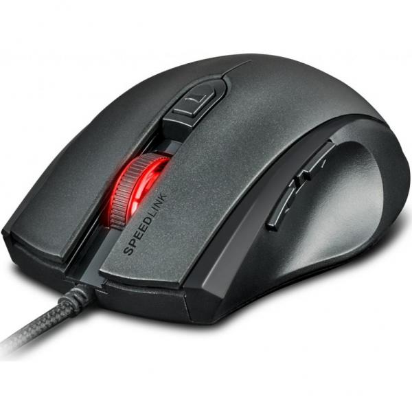Мышка Speedlink ASSERO Gaming Mouse, black SL-680007-BK