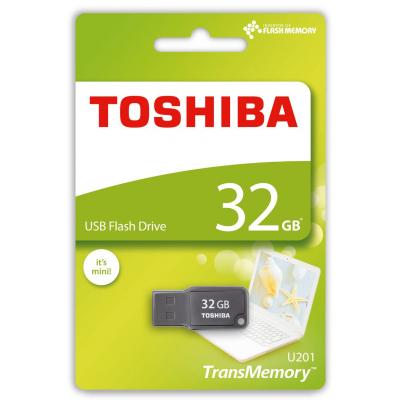 USB флеш накопитель TOSHIBA 32GB Mikawa Gray USB 2.0 THN-U201G0320M4
