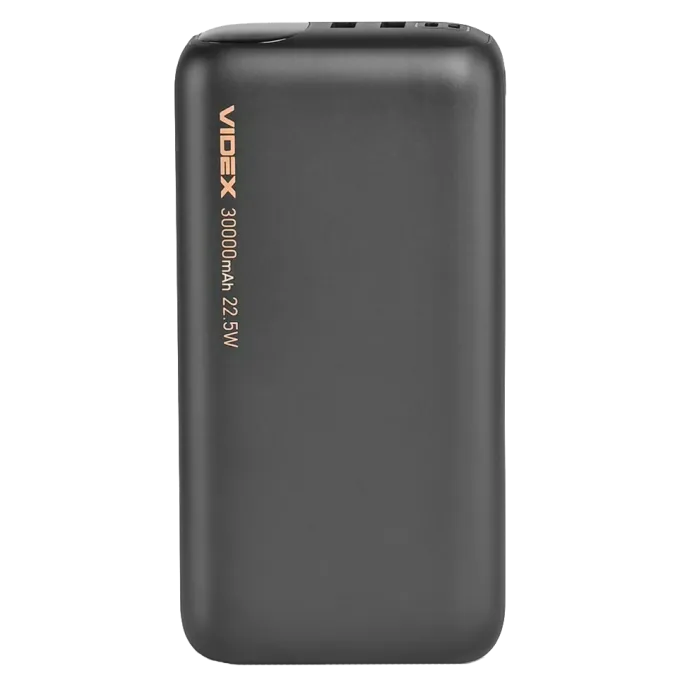 VIDEX VPB-297 22.5W Black 30000mAh