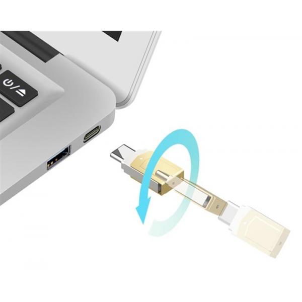 USB флеш накопитель Team 32GB M161 Gold USB 3.1 OTG Type-C TM161332GD01