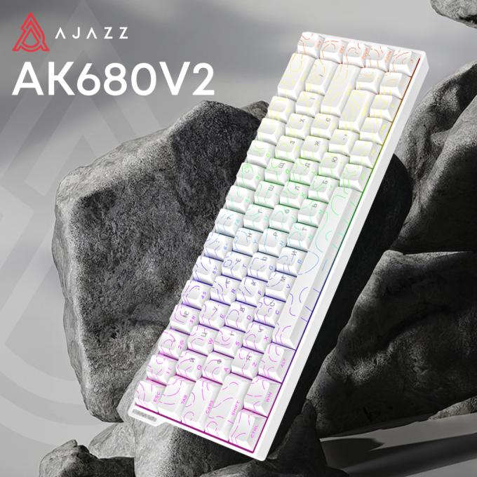 Ajazz AK680-V2-I-S-W