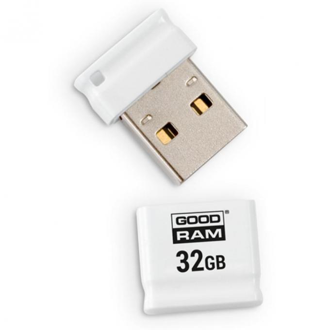 USB флеш накопитель GOODRAM 32GB Piccolo White USB 2.0 UPI2-0320W0R11