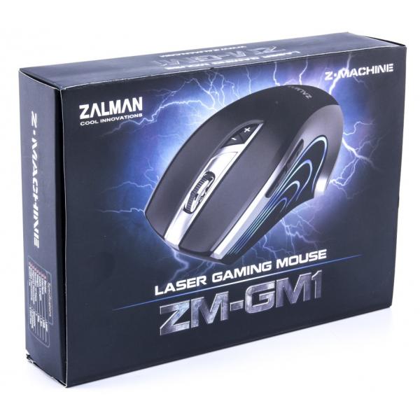 Мышь ZALMAN ZM-GM1 Black USB лазерная + Игровая поверхность Everglide Titan Monster Mat New Package ZM-GM1+EG01-01E011
