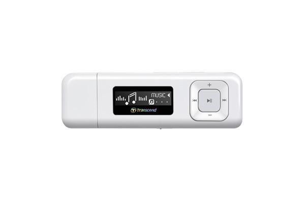 MP3 player 8Gb TRANSCEND T-Sonic 330 White TS8GMP330W