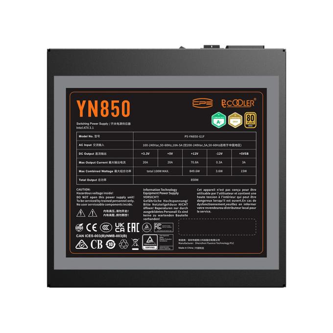 PCcooler YN850