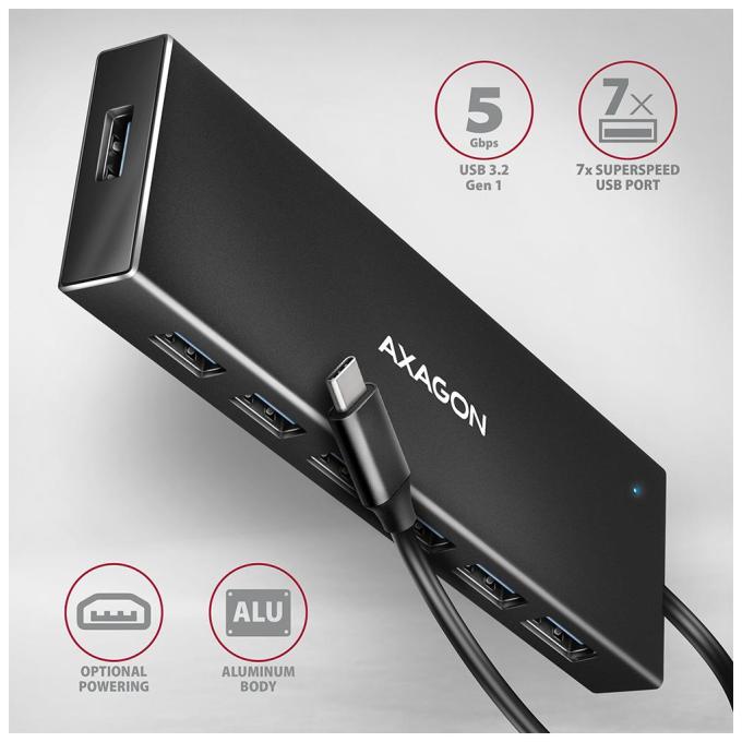 AXAGON HUE-F7C