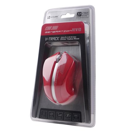 Мышка G-CUBE G9V-310R Red USB