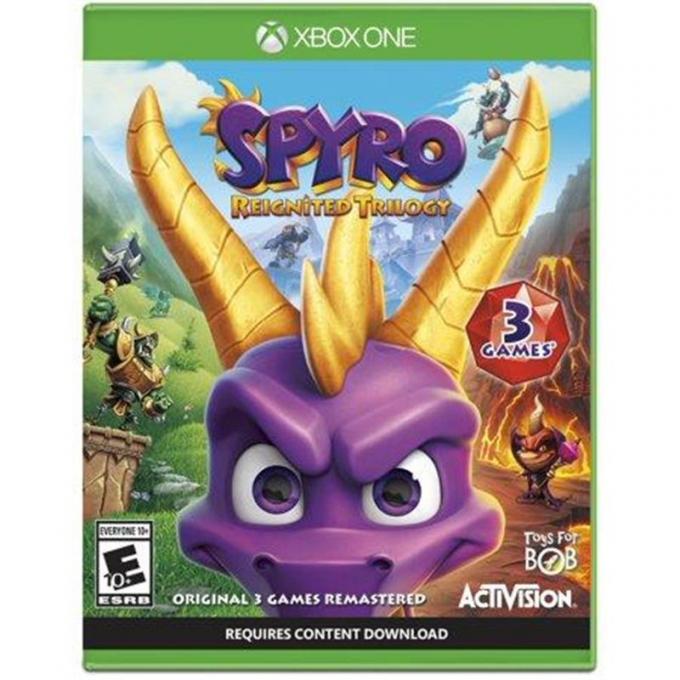 Игра Spyro Reignited Trilogy для Microsoft Xbox One, Blu-ray 88242EN