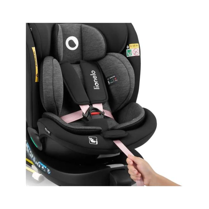 Lionelo LO-NAVY I-SIZE BLACK PINK