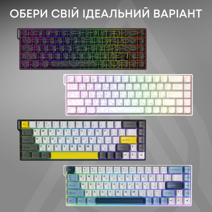 Ajazz AK680-V2-I-S-W
