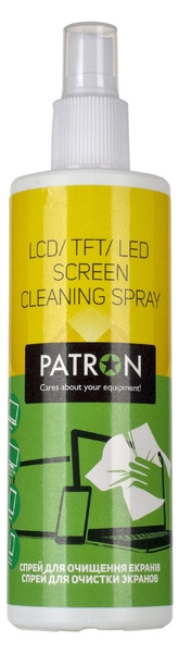 Спрей Patron (F4-015) для очистки TFT/LCD/LED/Plasma экранов, 250 мл CS-PN-F4-015