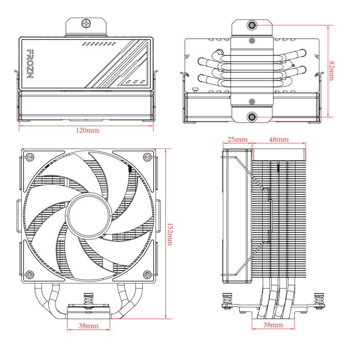 ID-Cooling FROZN A410 Black