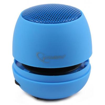 Портативная аудио колонка Gembird SPK-103-B, синий цвет