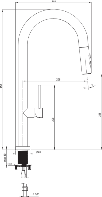 Deante ZPOE010A