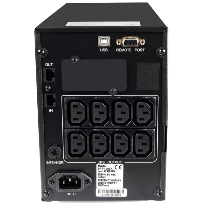 Powercom SPT-1000-II LCD IEC