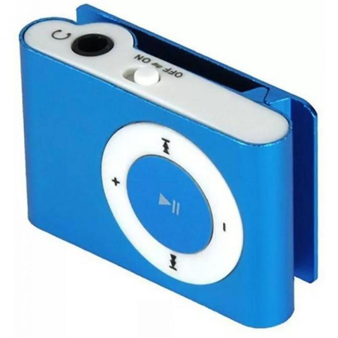 mp3 плеер TOTO Without display&Earphone Mp3 Blue TPS-03-Blue