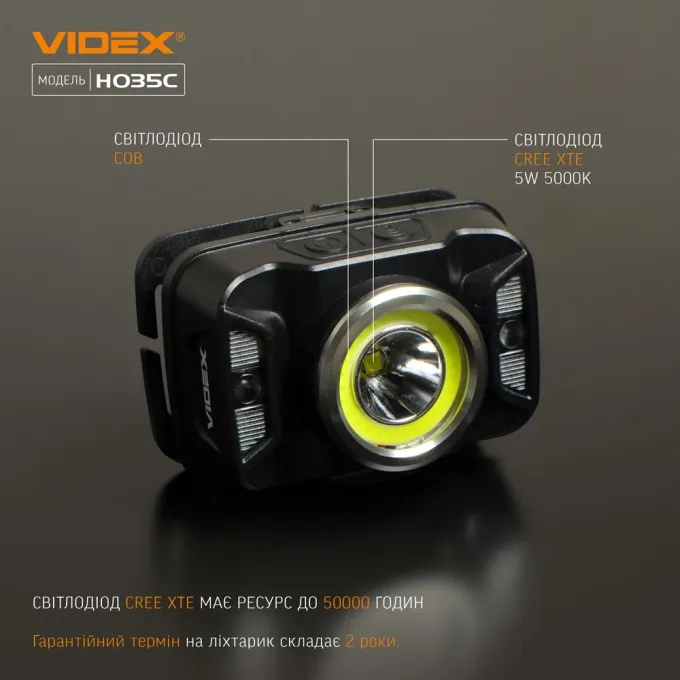 VIDEX VLF-H035C 410Lm 5000K