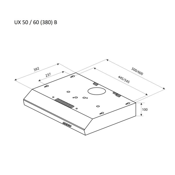 PYRAMIDA UX 50 (380) B BR