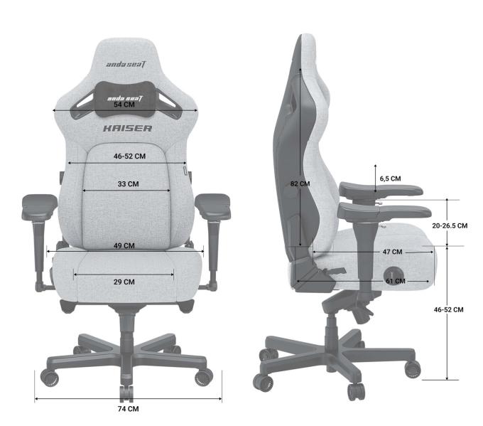 Anda Seat AD12YDDC-L-20-B-PV/C