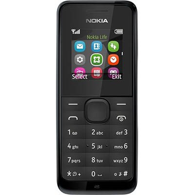 Мобильный телефон Nokia 105 Black A00010803