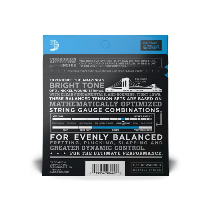 D'Addario EXL160BT