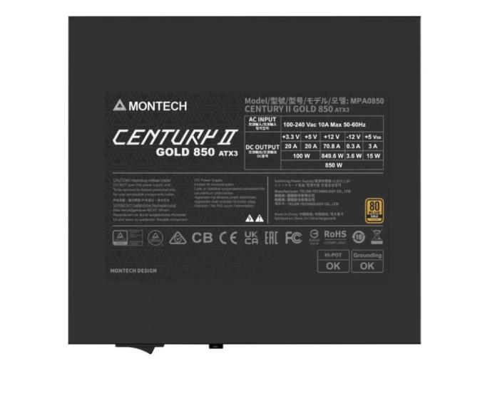 MONTECH CENTURY II 850