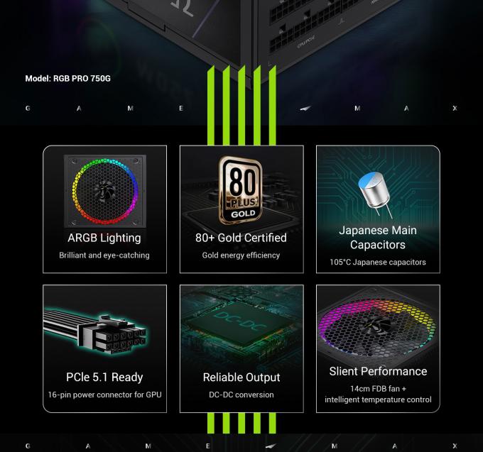 GAMEMAX RGB PRO 750G