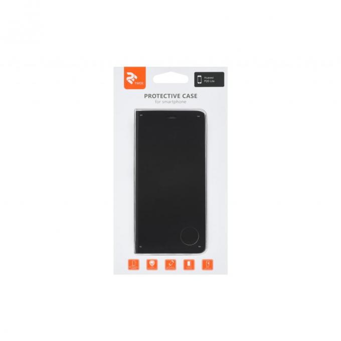 Чехол для моб. телефона 2E Huawei P20 Lite, Folio Black 2E-H-P20L-18-MCFLB