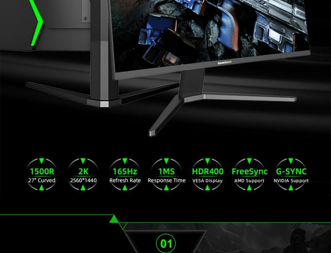 GAMEMAX GMX27C165Q