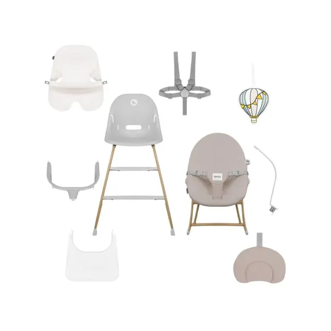 Lionelo LO-DALIA SET GREY STONE NATURAL