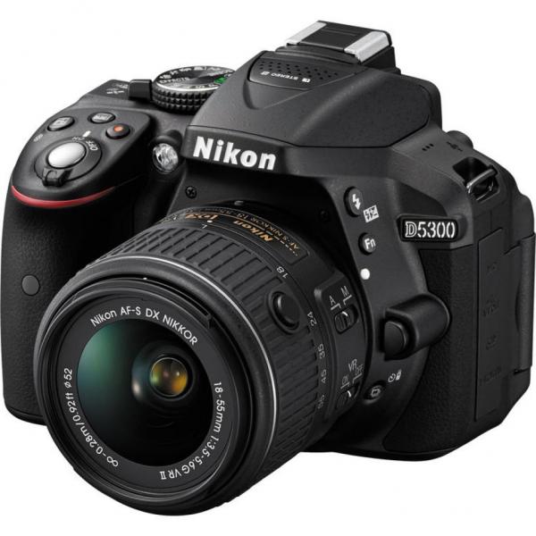 Цифровой фотоаппарат Nikon D5300 + AF-P 18-55 VR + AF-P 70-300VR VBA370K015