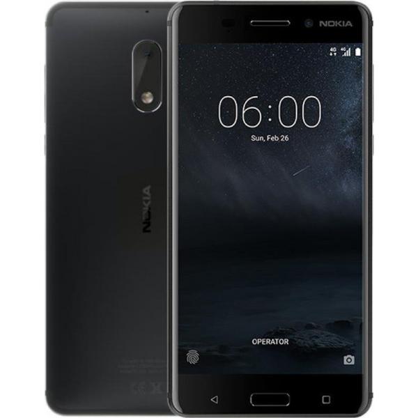 Nokia 6 Dual Sim Matte Black 11PLEB01A15