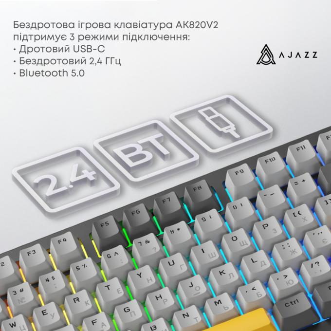 Ajazz AK820-V2-CF-BGY