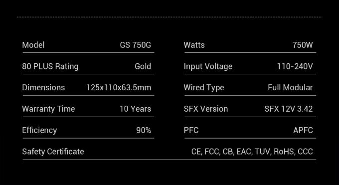 GAMEMAX GS 750G V25