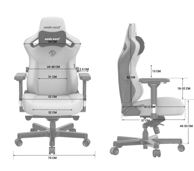 Anda Seat AD12YDC-L-01-B-PV/C