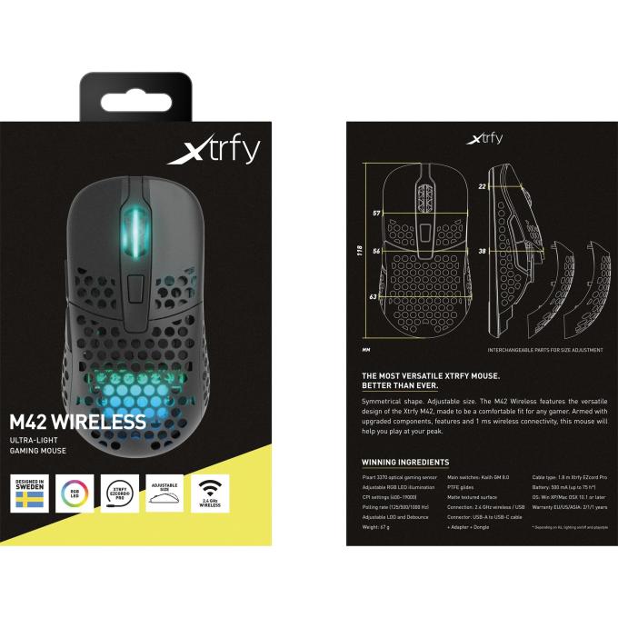 Xtrfy M42W-RGB-BLACK