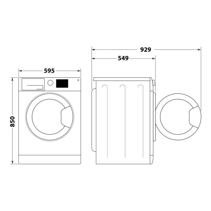 Indesit EWDE7528WEU