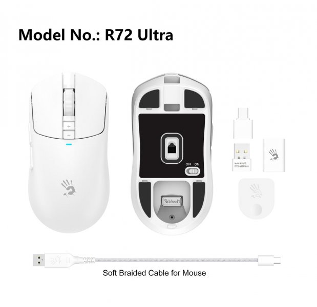 Bloody R72 Ultra (White)