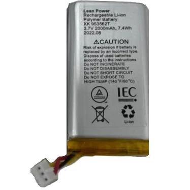 Ajax XK-953562T 3.7V 2000mA/3-х піновий