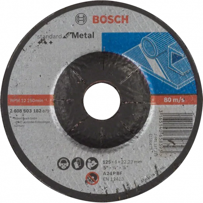 BOSCH Standard for Metal 125x6x22.23 мм