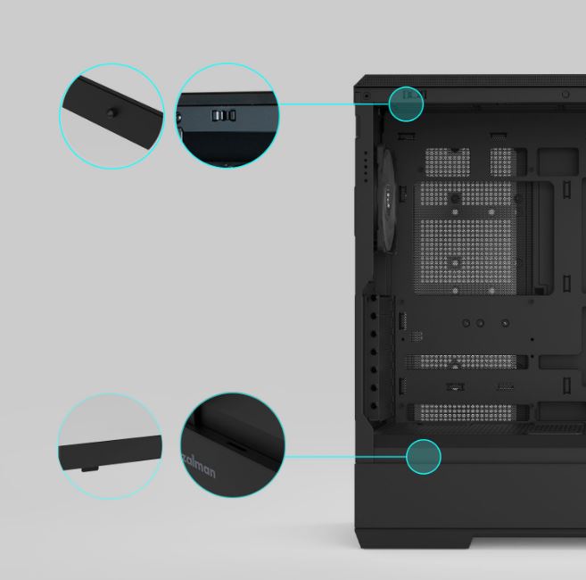 Zalman P50DSBLACK