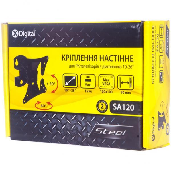 X-Digital STEEL SA120 Black
