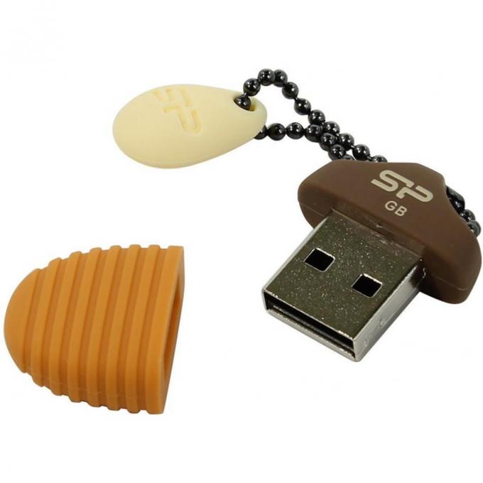 USB флеш накопитель Silicon Power 64GB Touch T30 Hazelnut USB 2.0 SP064GBUF2T30V1E