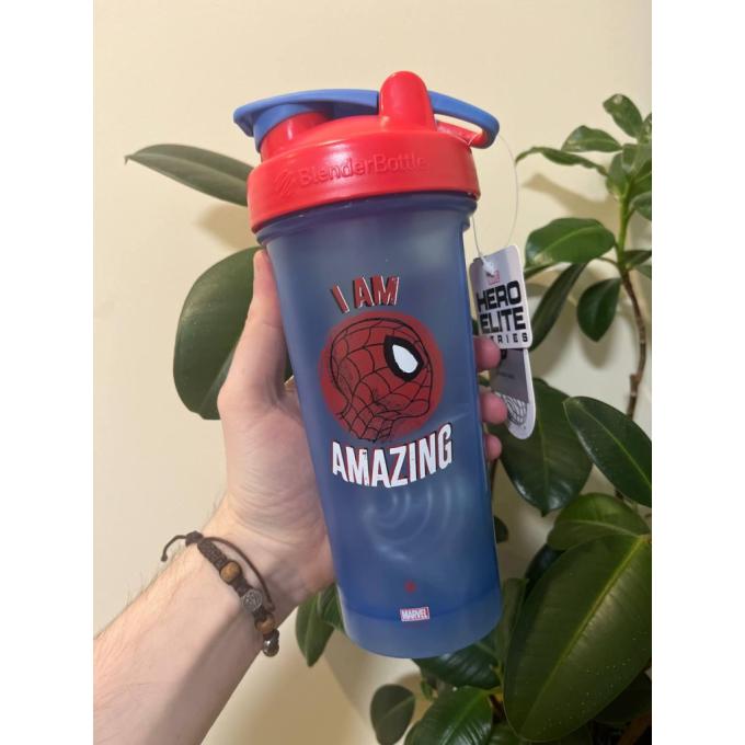 BlenderBottle Loop_PRO_28oz_Spider Man